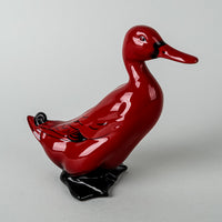 ROYAL DOULTON Figurine Flambe Drake Standing 137