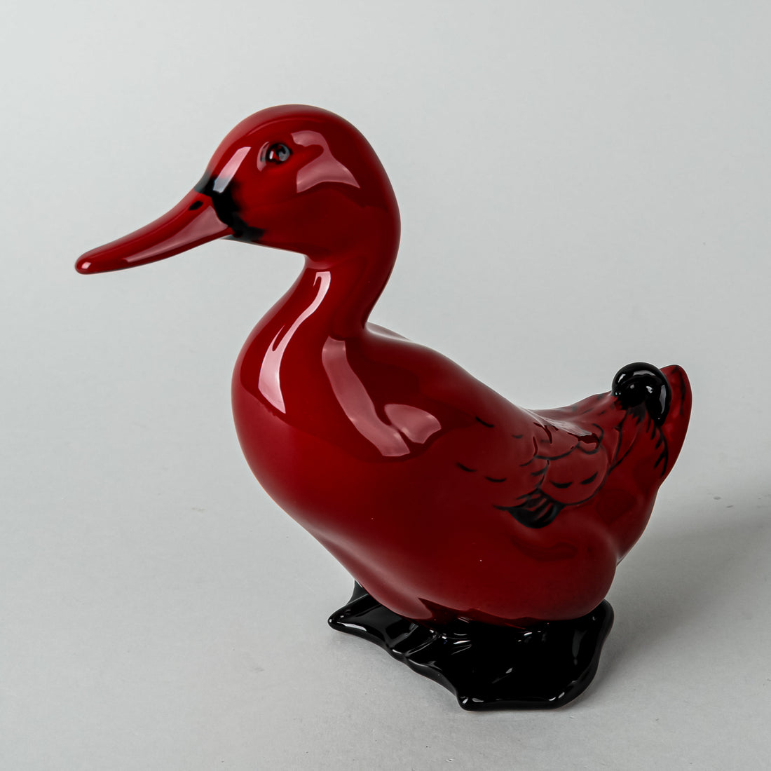 ROYAL DOULTON Figurine Flambe Drake Standing 137