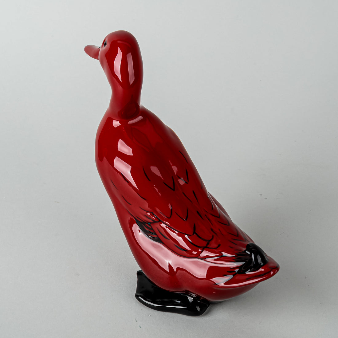 ROYAL DOULTON Figurine Flambe Drake Standing 137