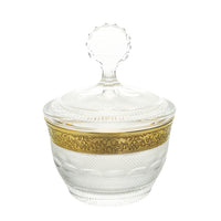 MOSER Splendid Covered Sugar Bowl