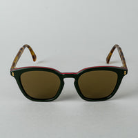 GUCCI Web Stripe Havana Sunglasses