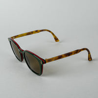 GUCCI Web Stripe Havana Sunglasses