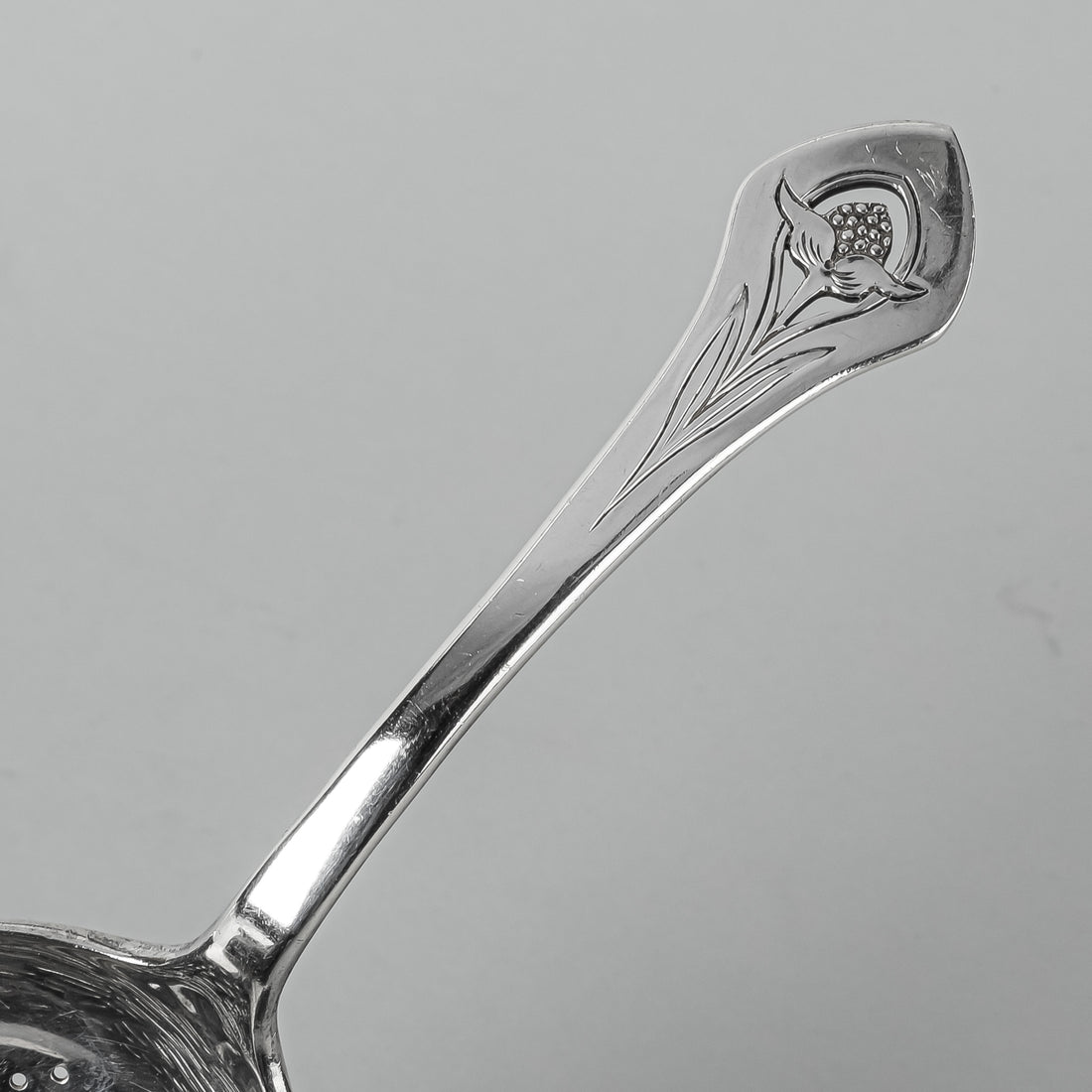 ARTHUR STONE Sterling Silver Tea Strainer