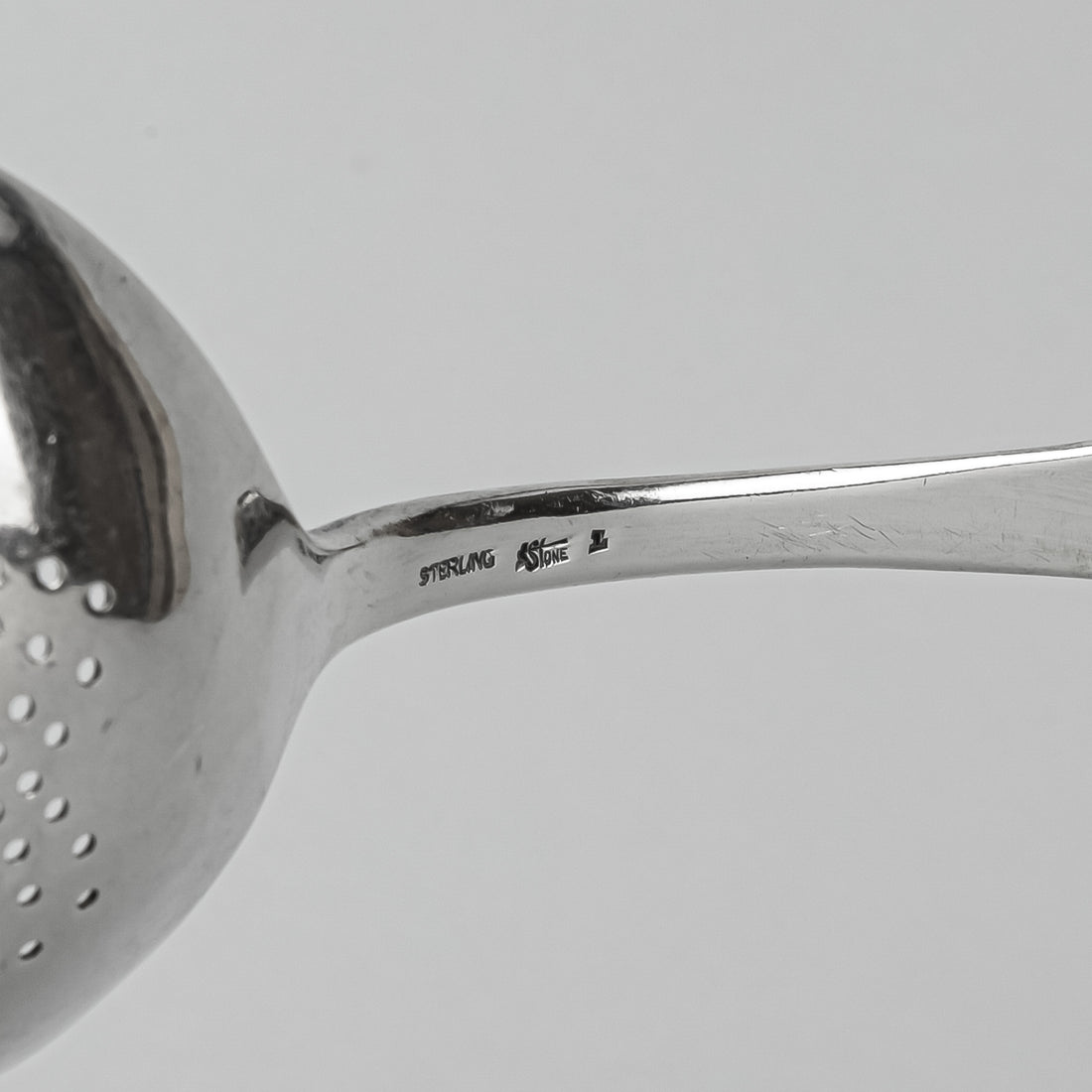 ARTHUR STONE Sterling Silver Tea Strainer