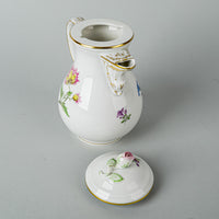 MEISSEN Hand Painted Floral 226 Coffee Set 8 Pieces