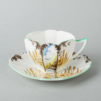 SHELLEY Cup & Saucer A11784 Hand Painted