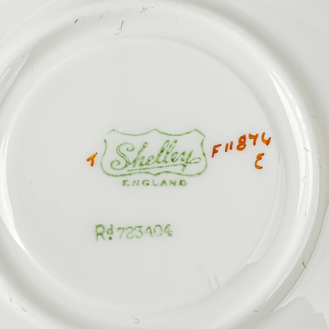 SHELLEY Cup & Saucer A11784 Hand Painted
