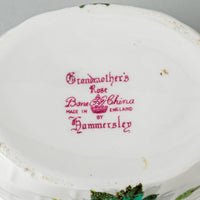 HAMMERSLEY Grandmother's Rose Berry Server 3 Pieces