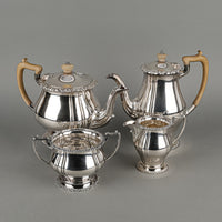 FRANK COBB & CO Sheffield Silverplate Tea And Coffee Service 4 Pieces