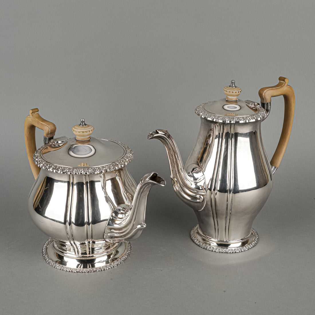 FRANK COBB & CO Sheffield Silverplate Tea And Coffee Service 4 Pieces