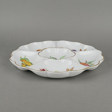 ROYAL WORCESTER Evesham 6 Section Dish