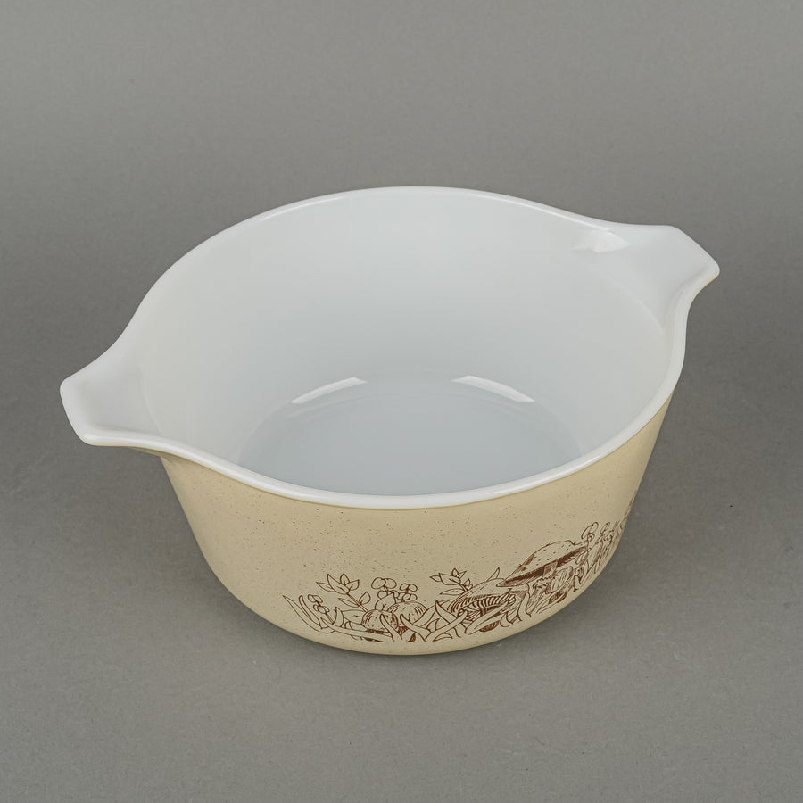 PYREX Forest Fancies Cinderella Covered Casseroles Set Of 2 - 4 Pieces