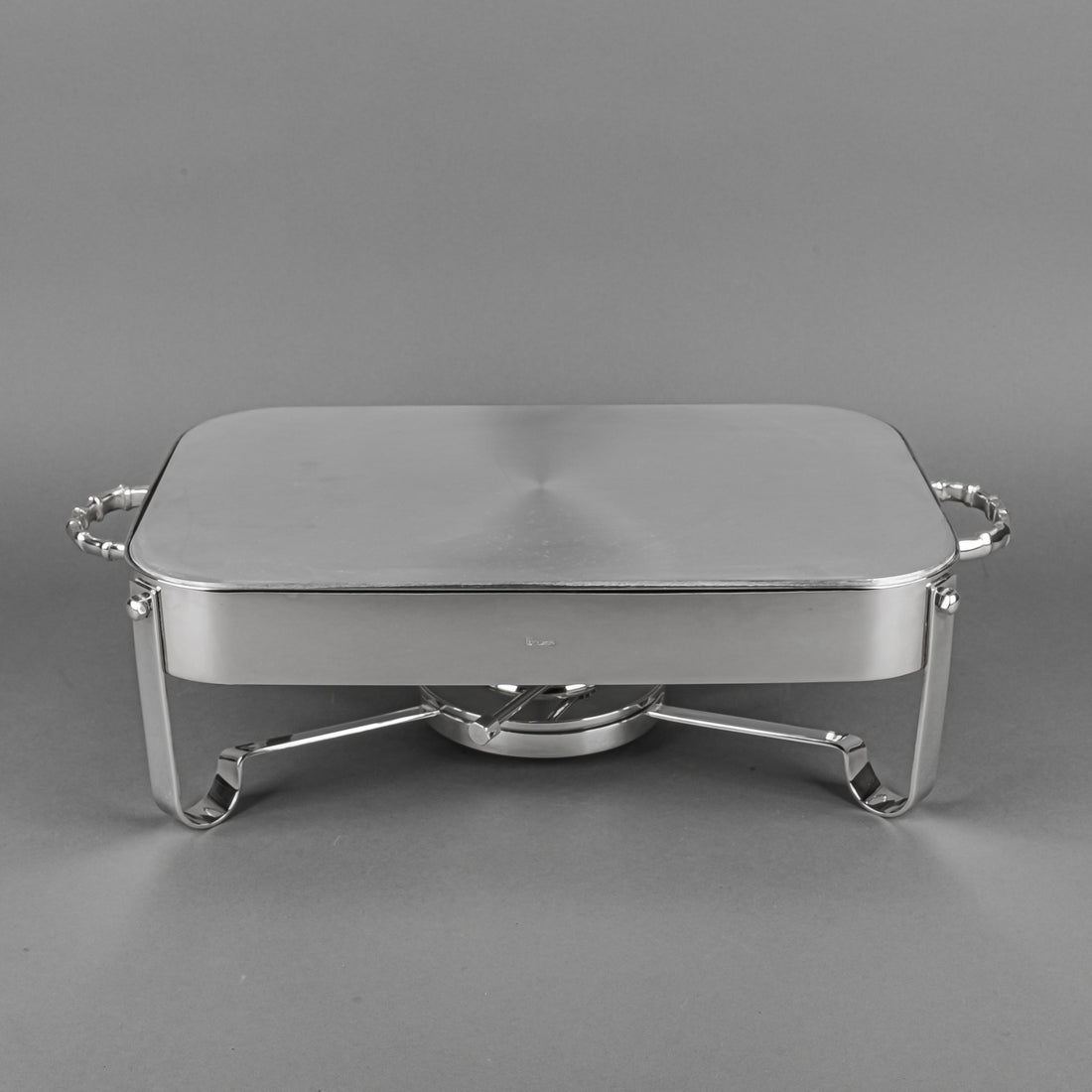 ST JAMES Silverplate Warming Stand With Burner