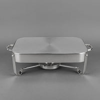 ST JAMES Silverplate Warming Stand With Burner