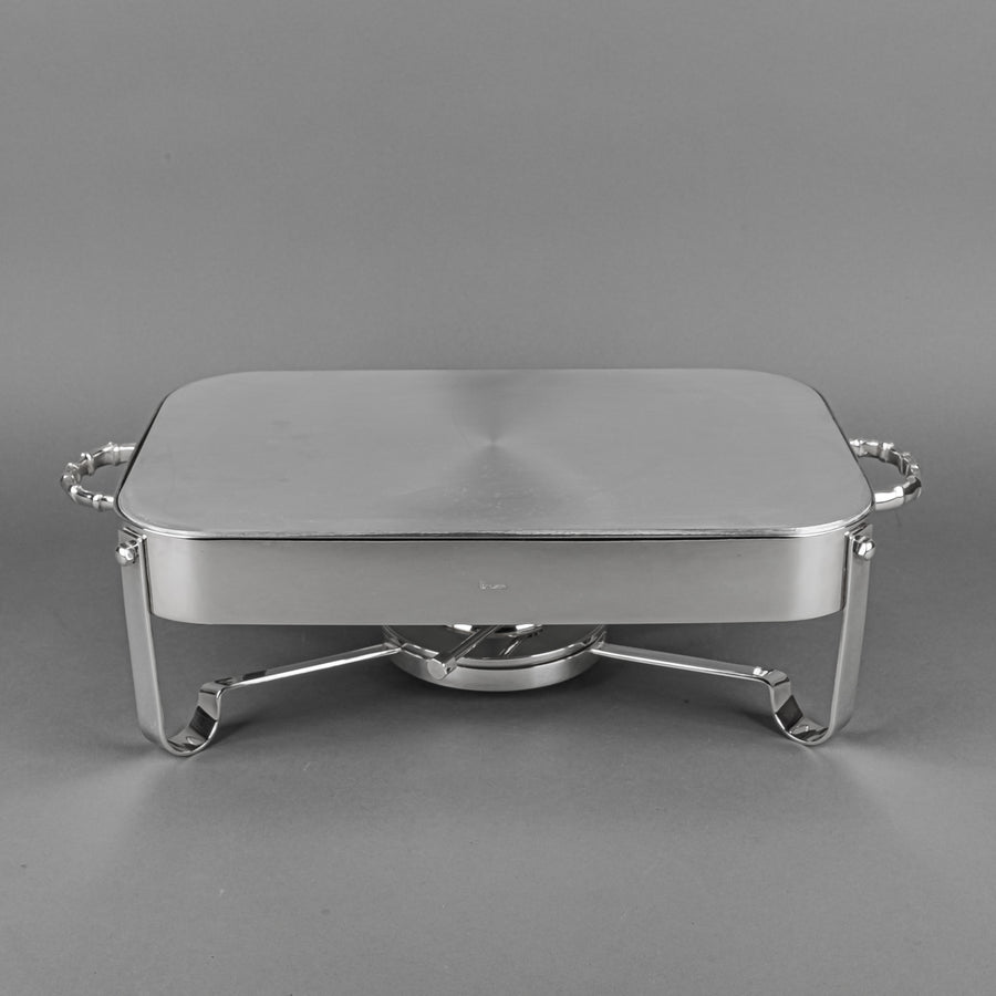 ST JAMES Silverplate Warming Stand With Burner