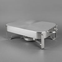ST JAMES Silverplate Warming Stand With Burner