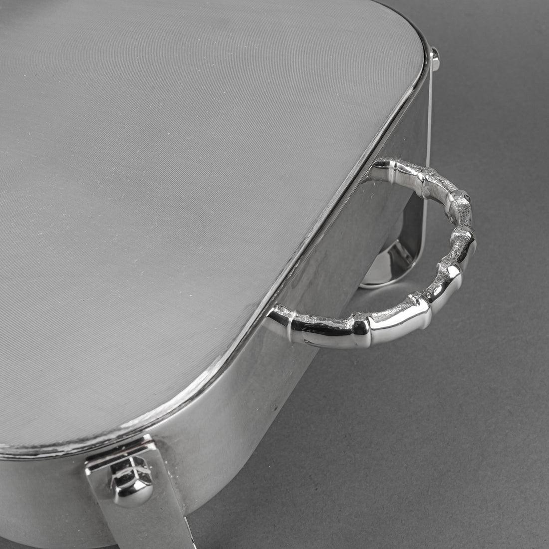 ST JAMES Silverplate Warming Stand With Burner