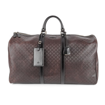 GUCCI Bright Diamante Weekender Bag - Large Brown
