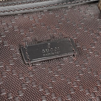 GUCCI Bright Diamante Weekender Bag - Large Brown