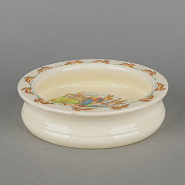 ROYAL DOULTON Barbara Vernon Bunnykins Baby Bowl - Gardening