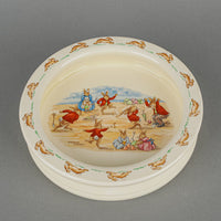 ROYAL DOULTON Barbara Vernon Bunnykins Baby Bowl - Seaside