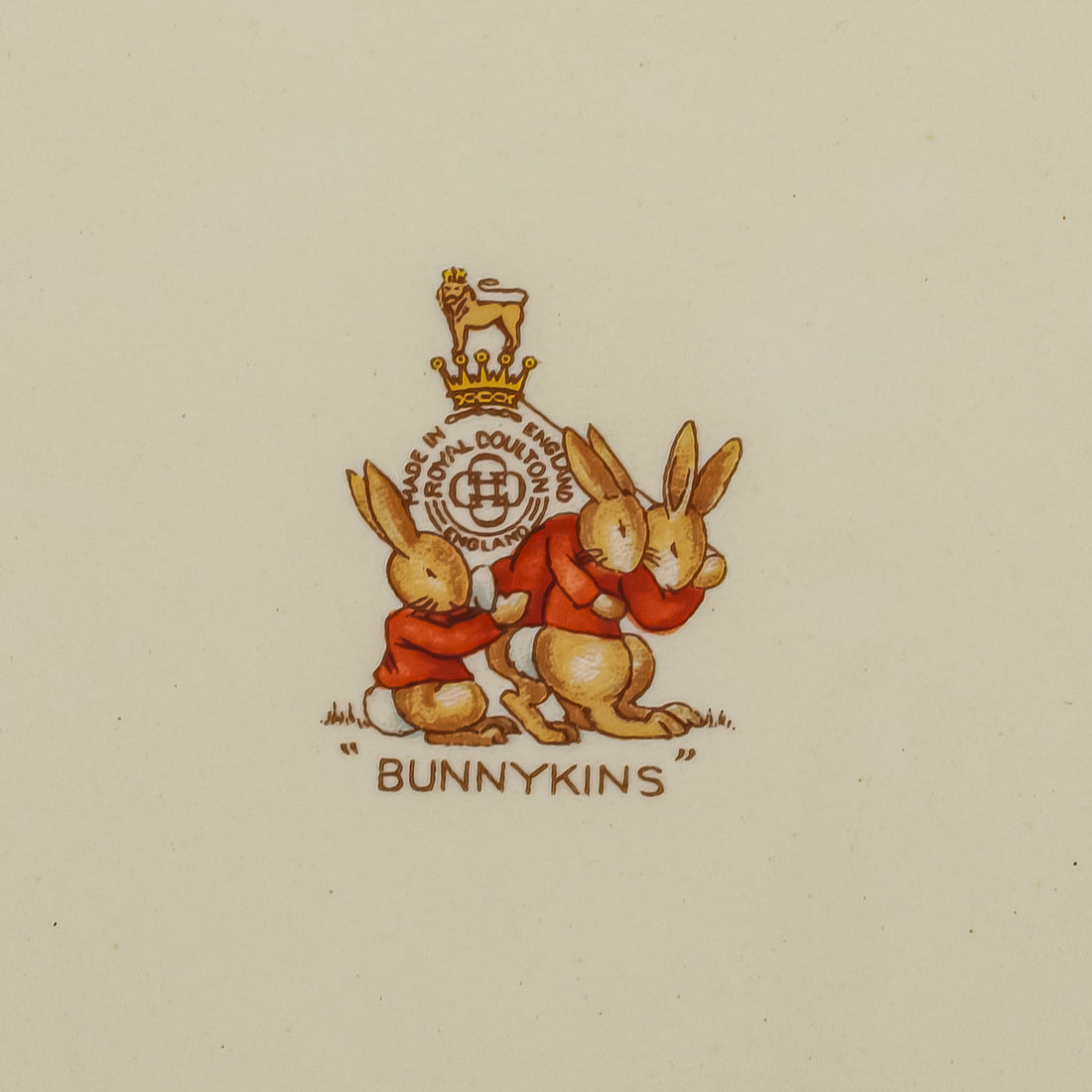 ROYAL DOULTON Barbara Vernon Bunnykins Baby Bowl - Seaside