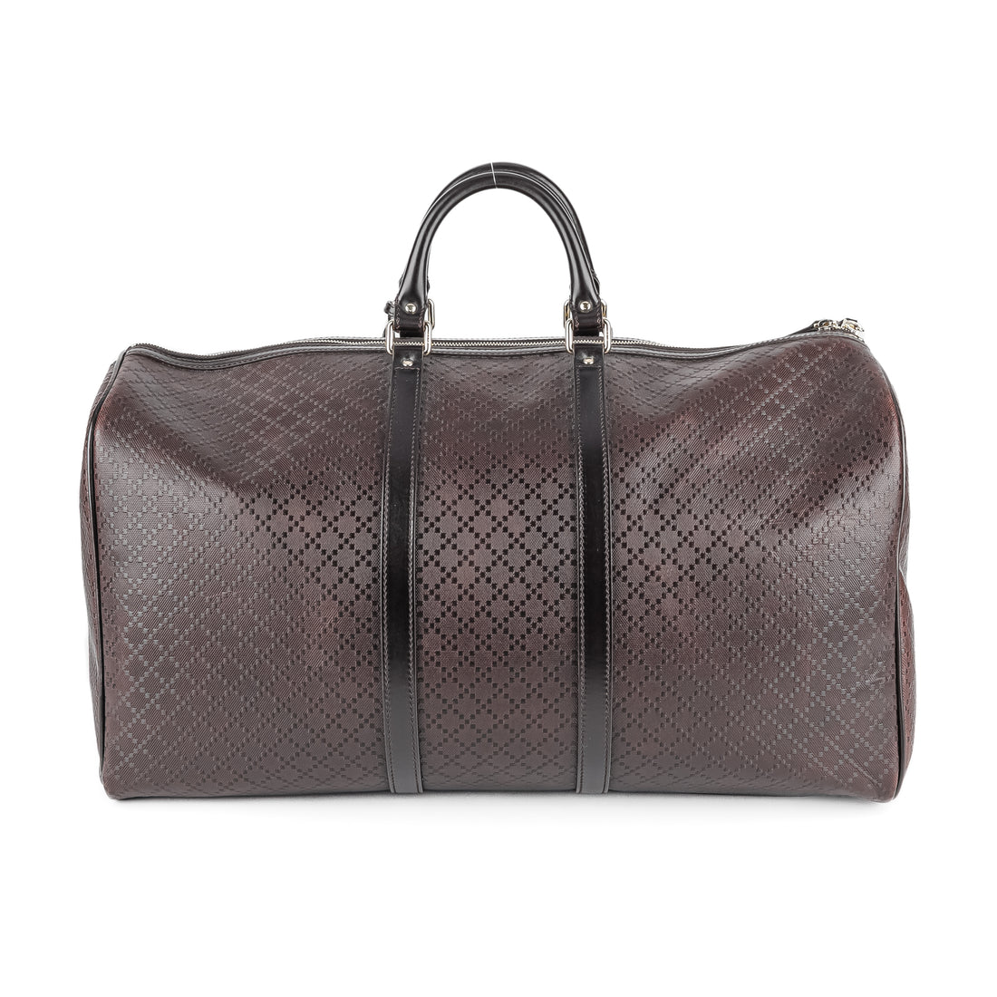 GUCCI Bright Diamante Weekender Bag - Large Brown