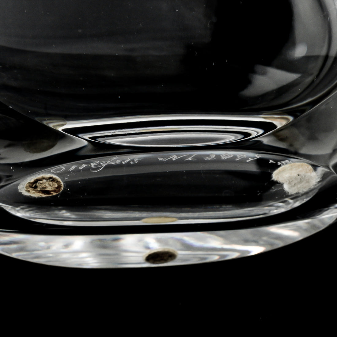 ORREFORS Nils Landberg Crystal Decanter And Stopper