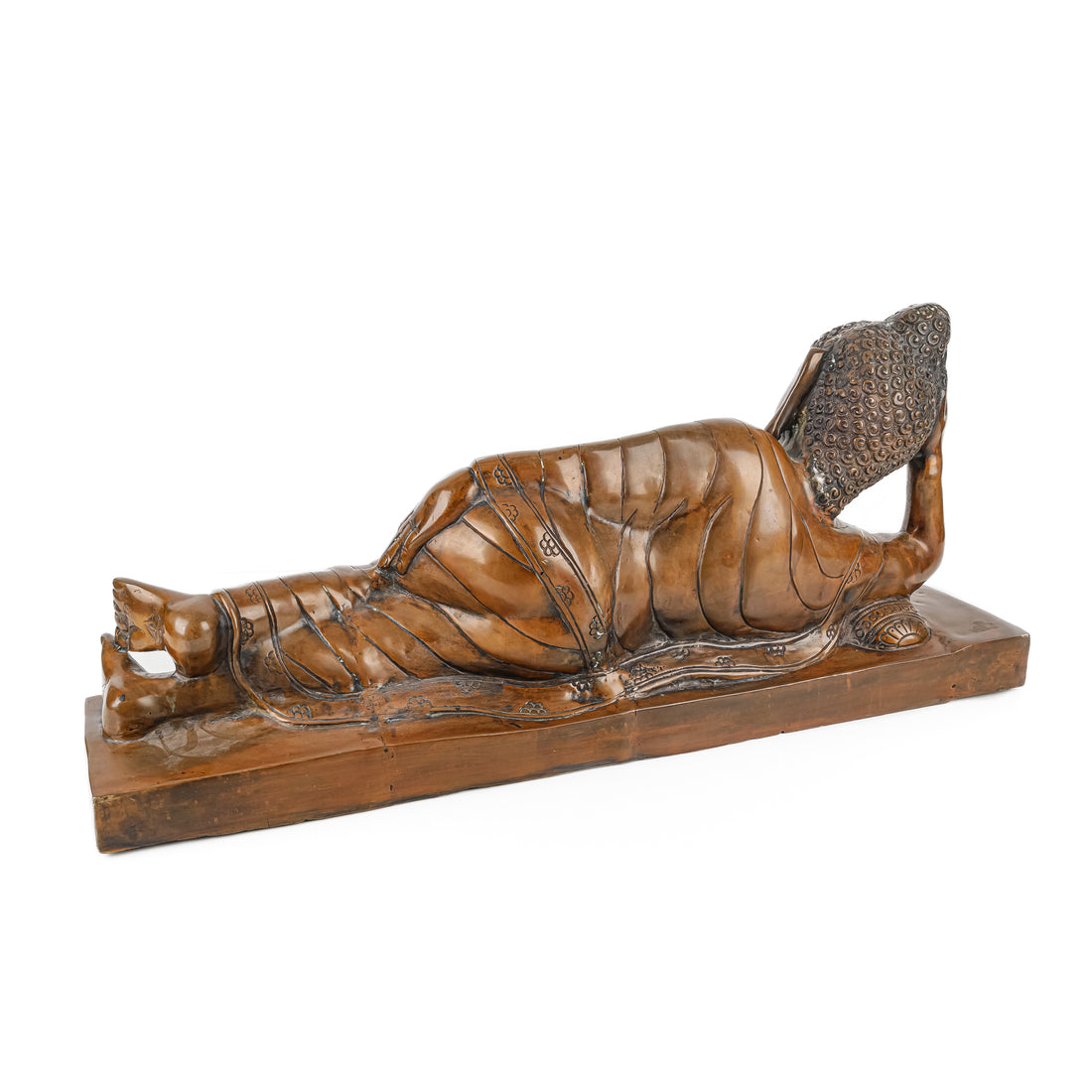 Bronze Figure - Reclining Buddha