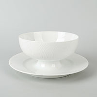 ROYAL COPENHAGEN Salto Gravy/Sauce Boat With Fixed Stand