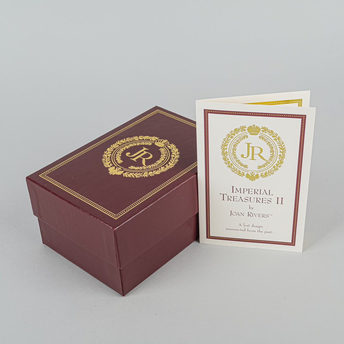 JOAN RIVERS Enamel Imperial Treasure Egg Box With Bee Pin