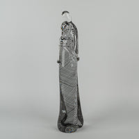 ROMANO DONA Murano Art Glass Sculp Embracing Figures
