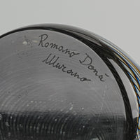 ROMANO DONA Murano Art Glass Sculp Embracing Figures