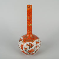 Japanese Hand Painted Kutani Ware Vases