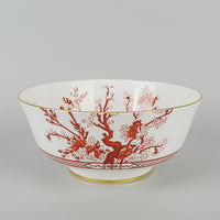 COALPORT Indian Tree Coral Salad Bowl