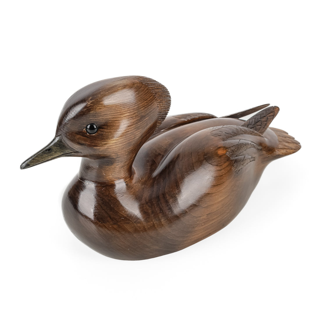 Al Bonar (Canadian 20th C) Merganser Hen H6"xW12"