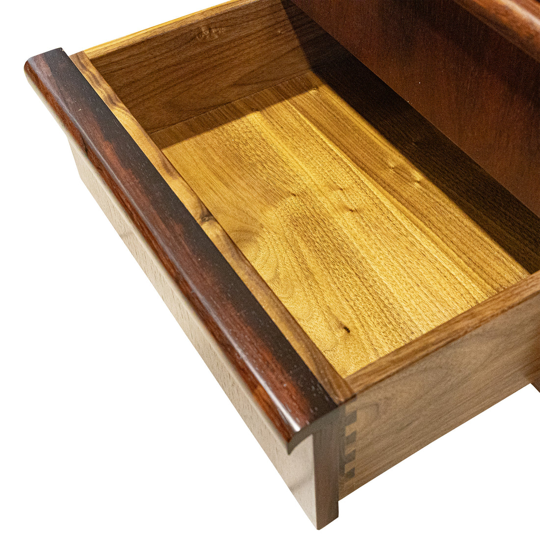 Platner Style Mid-Century-Modern Rosewood And Laminate Desk