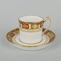 ROYAL CROWN DERBY Imari 9011 Coffee Cup & Saucer