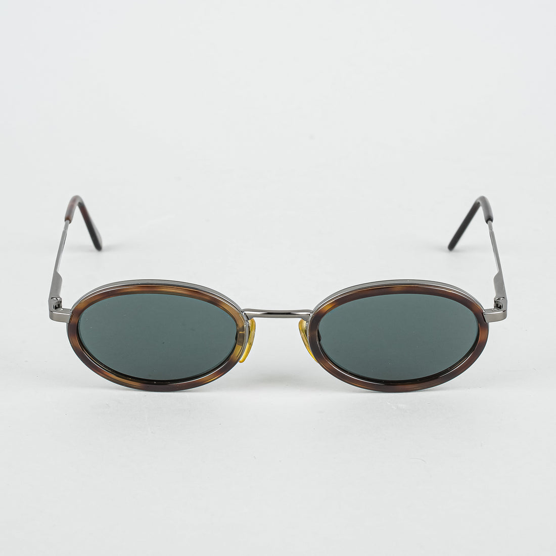 GIORGIO ARMANI Vintage Black Tortoise Shell Frame Sunglasses