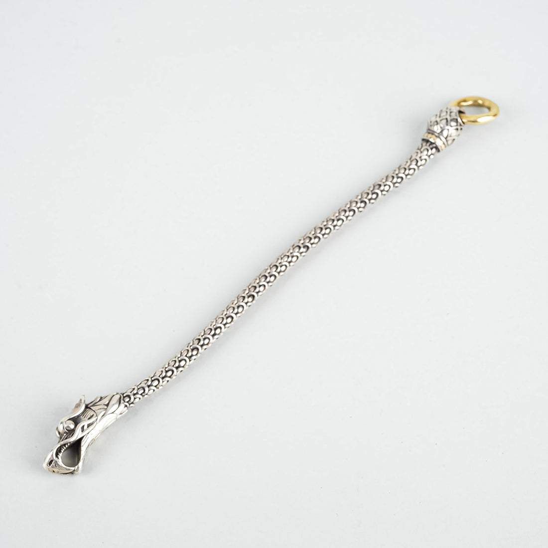 JOHN HARDY Sterling Silver And 18K Naga Bracelet