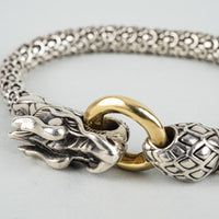 JOHN HARDY Sterling Silver And 18K Naga Bracelet
