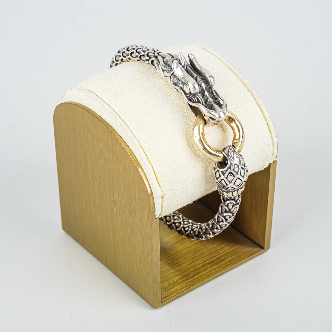 JOHN HARDY Sterling Silver And 18K Naga Bracelet