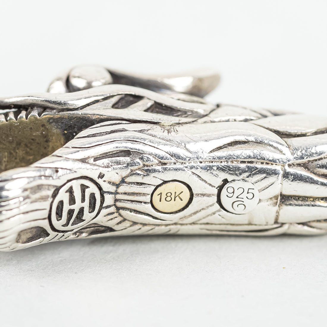 JOHN HARDY Sterling Silver And 18K Naga Bracelet
