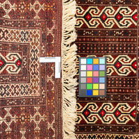 Hand Knotted Wool Baluch Rug