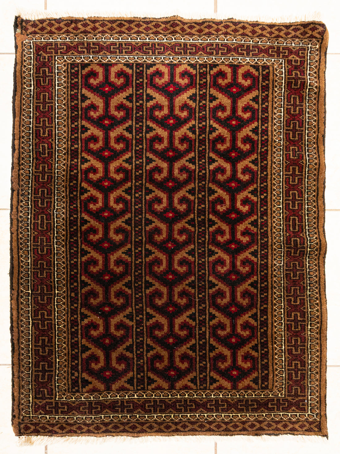 Hand Knotted Wool Baluch Rug