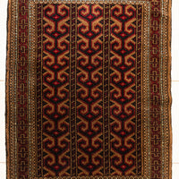 Hand Knotted Wool Baluch Rug