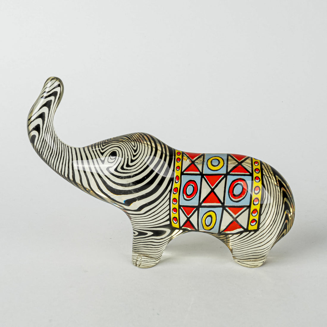ABRAHAM PALATNIK Lucite Animal - Elephant