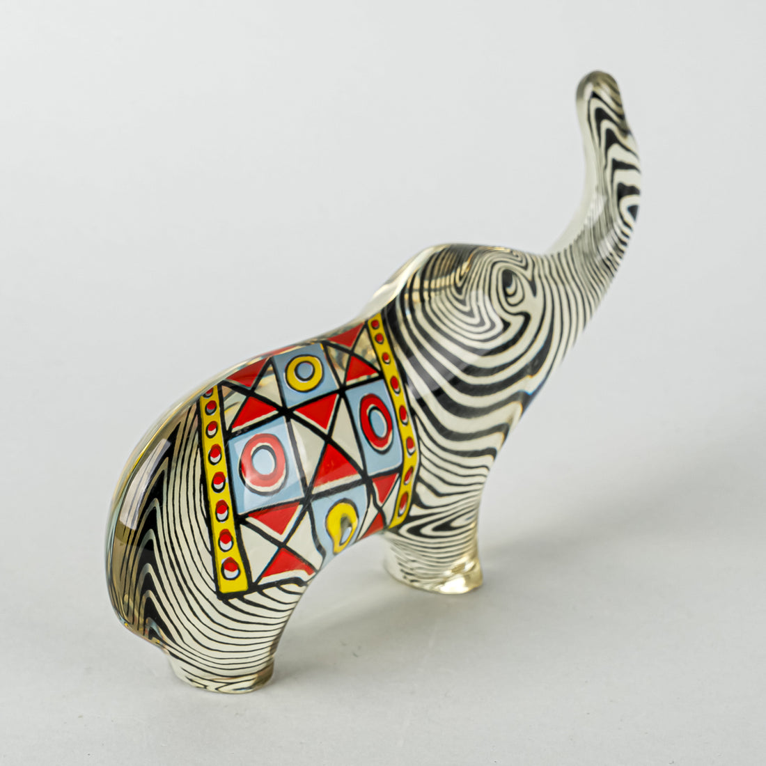ABRAHAM PALATNIK Lucite Animal - Elephant