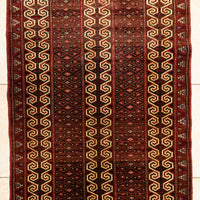 Hand Knotted Wool Baluch Rug