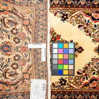 Hand Knotted Wool Sarouk Persian Rug